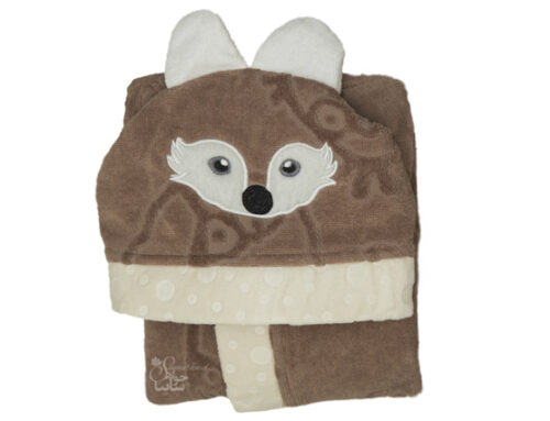Fox baby towel